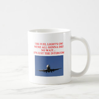 VERSUCHSfluglinienwitz Kaffeetasse