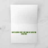 Versuchskarte Karte (Innenseite)