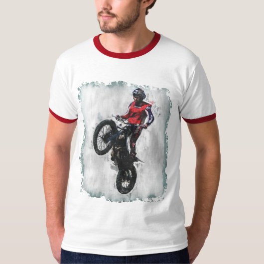 Versuchsreiter-Wecker-T - Shirt (Vorderseite)