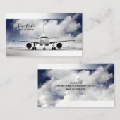 VersuchsVerwalter-Flug-Prüfer-Visitenkarte Visitenkarte (Vorne/Hinten)