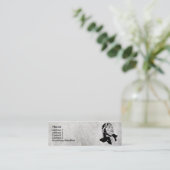 VersuchsVisitenkarte Mini Visitenkarte (Stehend Vorderseite)