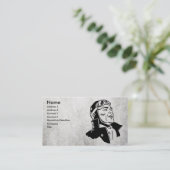 VersuchsVisitenkarte-Schablone Visitenkarte (Stehend Vorderseite)