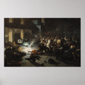 Versuchte Ermordung von Kaiser Napoleon Poster (Vorne)