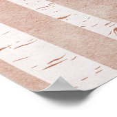 Versuchte Ermordung von Krähen im Weißen Birkenwal Poster (Ecke)