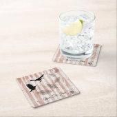 Versuchte Ermordung von Krähen im Weißen Birkenwal Rechteckiger Pappuntersetzer (Vor Ort)