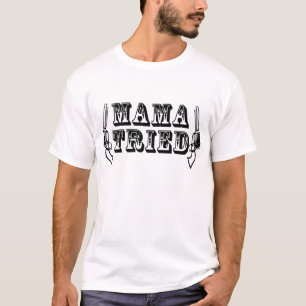 Versuchter Gewehre T - Shirt Mutter