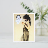 Versuchung - aus der Liebe von Pierrot Postkarte (Stehend Vorderseite)