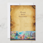 VERSUCHUNG Dunkler Ritter, Teufelsschatz Einladung (Rückseite)