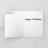 'Versuchung im Magick' Gemälde auf einem Dankeskarte (Innenseite)