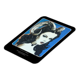 'Versuchung im Magick' Gemälde auf einem Magnet