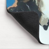 'Versuchung im Magick' Gemälde auf einem Mousepad (Ecke)