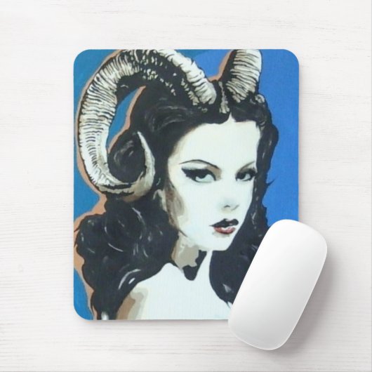 'Versuchung im Magick' Gemälde auf einem Mousepad (Mit Mouse)