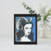 'Versuchung im Magick' Gemälde auf einem Postkarte (Stehend Vorderseite)