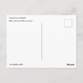 'Versuchung im Magick' Gemälde auf einem Postkarte (Rückseite)