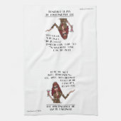 Versuchung, Kurzer Schnitt Geschirrtuch (Vertikal)