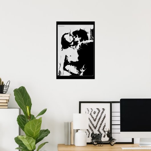 Versuchung Poster (Heimbüro)