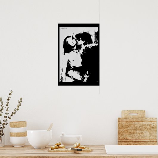 Versuchung Poster (Küche)