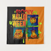 Versuchung Spooky Halloween Wandteppich (Vorderseite)