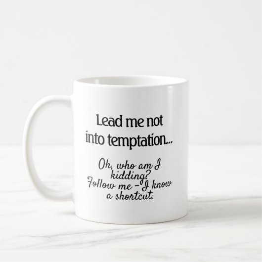 Versuchung Tasse (Links)