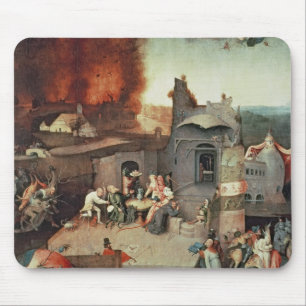 Versuchung von Heiligem Anthony, c.1500 Mousepad