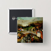 Versuchung von St Anthony Button (Vorne & Hinten)