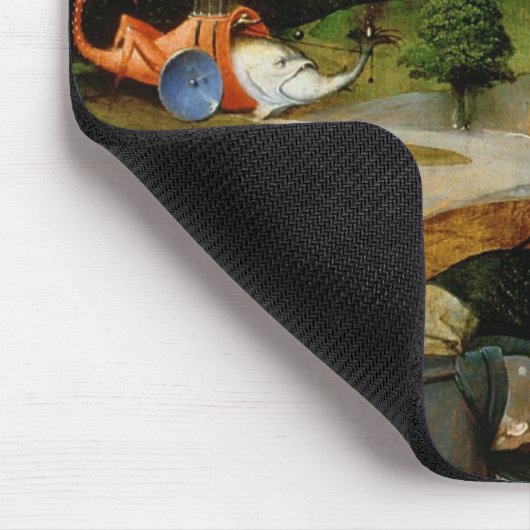Versuchung von St Anthony Mousepad (Ecke)