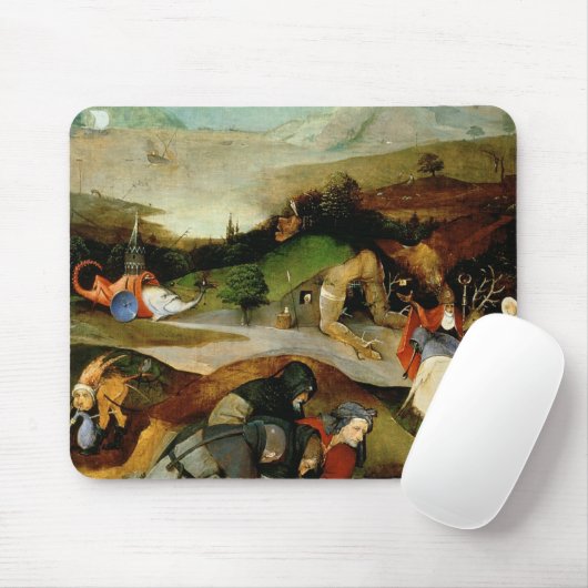 Versuchung von St Anthony Mousepad (Mit Mouse)