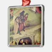 Versuchung von St Anthony Silbernes Ornament (Links)
