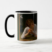 Versuchung von William Bouguereau Tasse (Links)