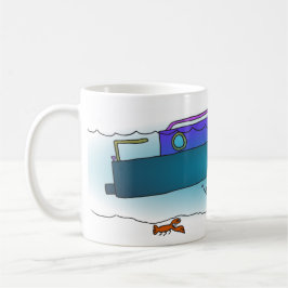 Versunkene Boots-Tasse Kaffeetasse