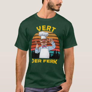 Vert Der Ferk der schwedische Koch Freund Retro T-Shirt