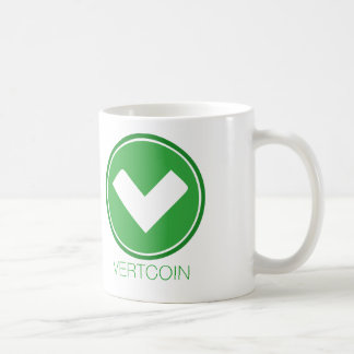 Vertcoin Klassiker-Tasse Kaffeetasse