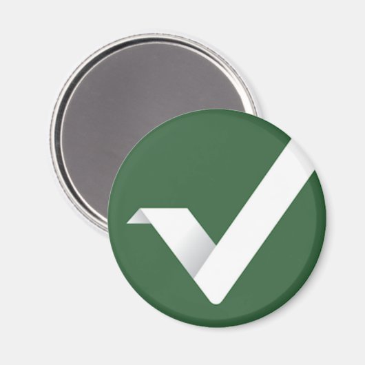 Vertcoin Magnet (Vorderseite/Rückseite)