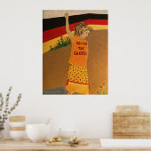 "Verteidige das heilige" Medizinrad-Poster Poster (Küche)