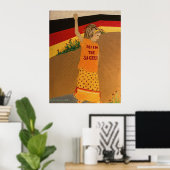 "Verteidige das heilige" Medizinrad-Poster Poster (Heimbüro)