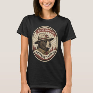 Verteidige Demokratie - Klicke Nur du kannst Fasch T-Shirt