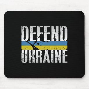 Verteidige die Ukraine Unterstütze die Verteidigun Mousepad