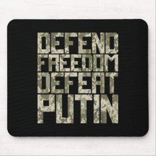 Verteidige Freiheit Schütze Ukraine Ukraine Unters Mousepad