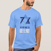 VERTEIDIGEN ISRAEL T-Shirt (Vorderseite)