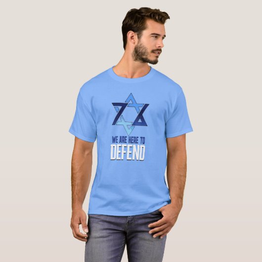 VERTEIDIGEN ISRAEL T-Shirt (Vorne ganz)