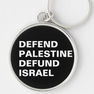 Verteidigen Palästina verteidigen Israel - Israel Schlüsselanhänger