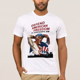 Verteidigen Sie amerikanische Freiheit T-Shirt