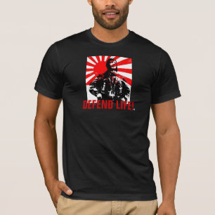 VERTEIDIGEN SIE DAS LEBEN! Ausgabe des Kamikaze-I T-Shirt