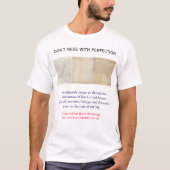 Verteidigen Sie die Konstitution T-Shirt (Vorderseite)