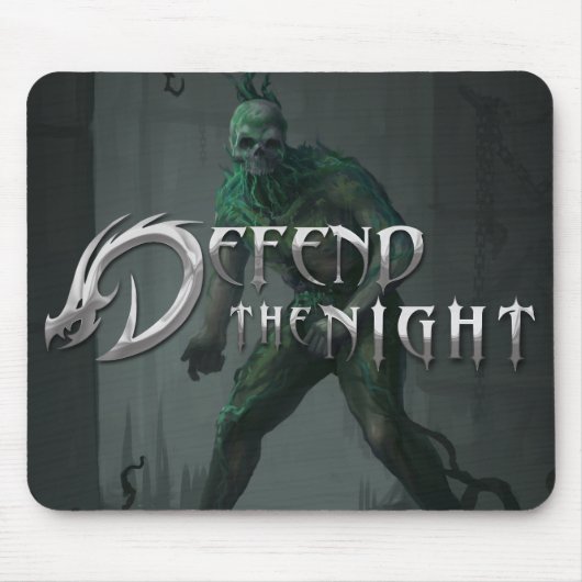 Verteidigen Sie die Nacht - Gott der zerfallenden Mousepad (Vorne)