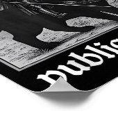 Verteidigen Sie Ihre örtliche öffentliche Biblioth Poster (Ecke)