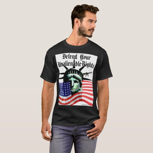 Verteidigen Sie Ihren T - Shirt für unveräußerlich (Vorne ganz)