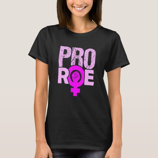 Verteidigen Sie Roe V Wade Pro Choice Abortion Fra T-Shirt (Vorderseite)