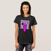 Verteidigen Sie Roe V Wade Pro Choice Abortion Fra T-Shirt (Vorne ganz)