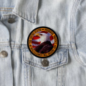 "Verteidigen Sie und konservieren Sie Freiheit. " Button (Beispiel)